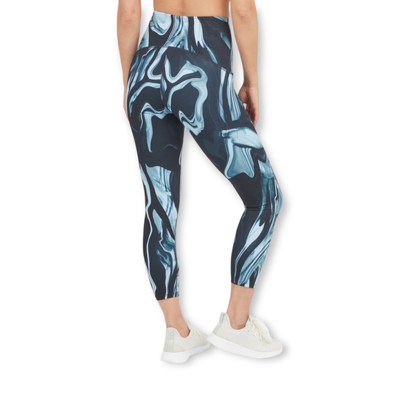 Spanx Booty Boost Active 7/8 Leggings in Marble - Picture 2 of 8